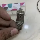 تراث قديم خاتم فضه جميل صناعه يدويه قديمه وحجم نادر