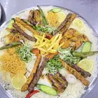 Mix grill 1 kilo with white rice