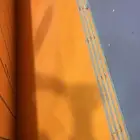 ديكورات محل زينة او محل جوال برتقالي