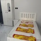 سرير نفر ونص كمودينه دولاب ملابس