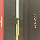 قلم كارتير فضي و ذهبي