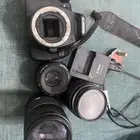 كاميرا كانون D600 استخدام خفيف مع ثلاث عدسات