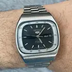 ساعة سيكو 5 مربع تلفزيوني سبوت (SEIKO 5)TV فنتج أسود