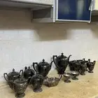 15 قطعه نحاسيه مطليه من الفضه (تراث)