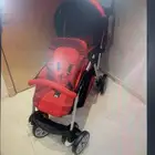 عربه اطفال شيكو توأم شبه جديده