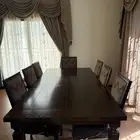 طاولة طعام وبوفيه وستاير
