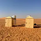دورات مياه متنقلة حمامات فيبر