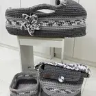 سرير كروشيه للاستقبال