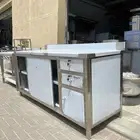 دولاب أستيل طاولات استيل طاوله تجهيز مطاعم ادوات مطاعم
