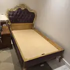 سرير نفر خشب وطني شبه جديد