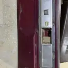 ديكور بيبان عنابي جمس. وقشر طبلون جمس لونه بني