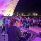 تأجير سمعات DJ وشاشات وLED إضاءة حفلات