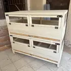 قفص ومحكر الطيور وصوص