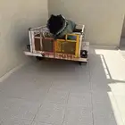 قنص نظيف شرط خشب وحديد شغل عدل مع اللعاب اطفال