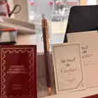 قلم كارتير موست عنابي ذهبي