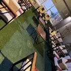 جلسات خارجيه كراسي خشبيه جلسات شعبيه