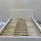 هيكل سرير ايكيا نفرين مع خزانات جانبيه