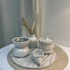 طقم لؤلؤي فاخر مودرن ينفع هدية عروس وسعره مناسب جدا