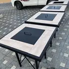 تفصيل طاولات مناقل مار حاتك