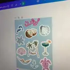 تصميم ستيكر شيت
