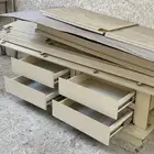 دولاب خشب ثلاثه اذروف وربعه دروج سحاب