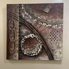 لوحات جدارية مرسومة على كانفس