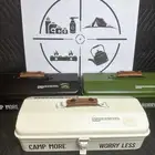 صندوق شاي عزبة مع اغراضه