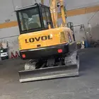 بكلين حفار صغير للإيجار الشهري اليومي في جميع انحاء المملكة