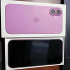 IPHONE 16 PLUS ( pink ) 256 GB   100  Battery