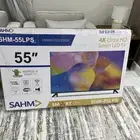 شاشه تلفزيون 55 بوصه قيمتها 1200 استخدام ثلاث ايام جديده