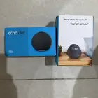 اليكسا ايكو دوت الجيل الخامس اسود ساعة ايكو سبوت الجديدة كلي