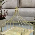صواني تقديم ذهبيه