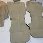 تلبيسة مراتب 3 صفوف وطربال( غطاء سياره) حجم كبير شبه جدد
