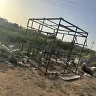 غرفة زنك هيكل وتنفع تلبسها نيلون شفاف
