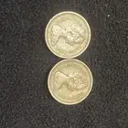 جنيه إسترليني نادر خطاء في صك العمله