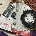 دش (جهاز استقبال فضائي )مع مستلزماته
