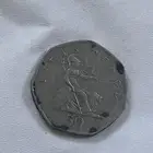 عملة بريطانية 50 بنس (1997) - تصميم الملكة إليزابيث الثانية