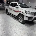 للبيع هايلوكس موديل2017 فل كامل دبل قير عادي بصمه