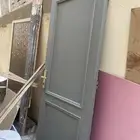 باب خشب والمنيوم للبيع