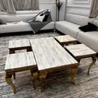 طاولة كنب مفرد مكون من 5 قطع