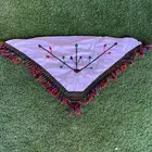 برقع او منديل تريله اودنه او سطحه لم يستخدم شغل يدوي