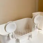 رف للحمام بلاصق مطاطي