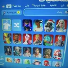 حساب فورت نايت فيه اكس النجمه وسكن اورا الحساب فخم