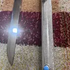 عكاز - غداره - فضه مرصع بالاحجار الكريمه مع سيف ( خوجه )