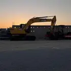Rent excavator