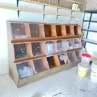 دولاب ارفف العرض مترين والطول متر ونص