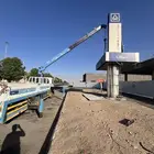 رافعه كرين. للإيجار.