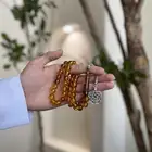 سبح متنوعه بكلايت تراب كهرمان خشب كوك