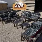 كراسي حديدللجلسات الخارجية كراسي مركاز حديد