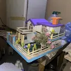 مشروع فني على شكل بيت